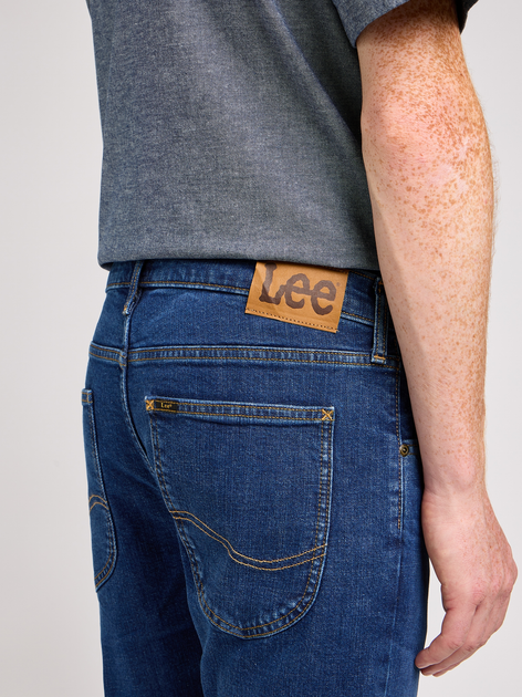 Jeansy regular fit męskie Lee 112350156 34/34 Niebieskie (5401019822242) - obraz 5