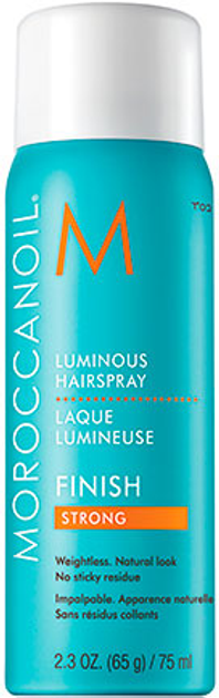 Лак для волосся Moroccanoil Luminous Hairspray Strong Finish Сяйний сильної фіксації 75 мл (7290013627469) - зображення 1