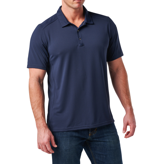 Футболка поло 5.11 Tactical® Paramount Chest Polo 3XL Pacific Navy - изображение 2