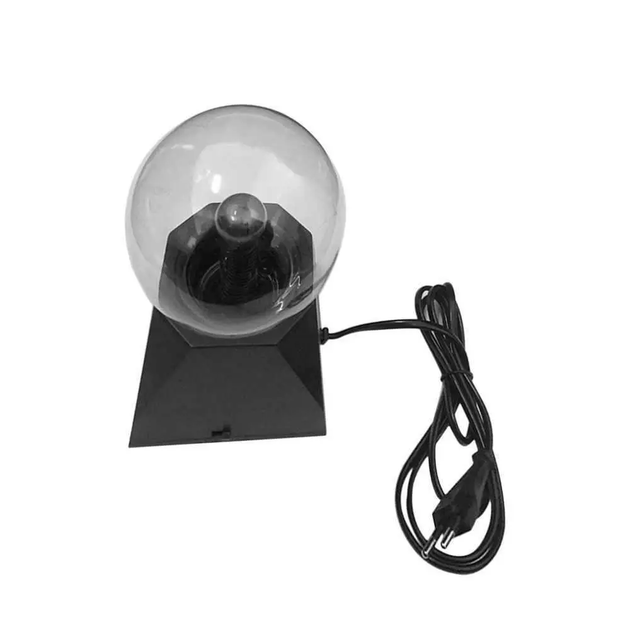 Плазменный Шар с Молниями - Ночник Plasma Light Magic Flash Ball BIG 5 дюймов Настольная лампа! - изображение 4