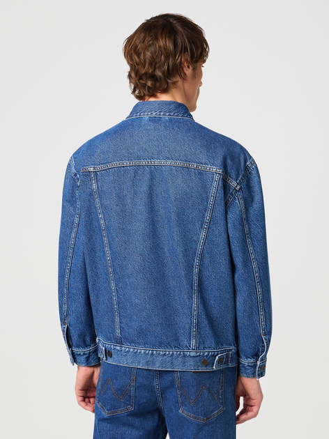 Джинсова куртка чоловіча Wrangler 112351265 L Синя (5401019936536) - зображення 2