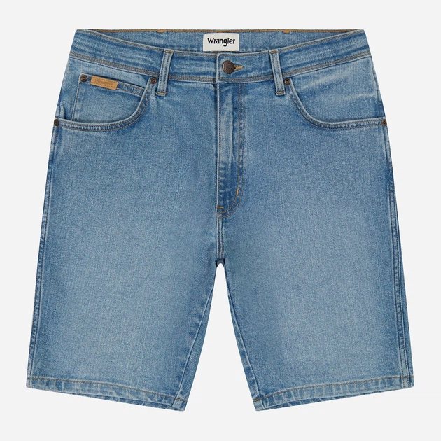 Krótkie spodenki męskie jeansowe Wrangler 112350659 32 Niebieskie (5401019856032) - obraz 6