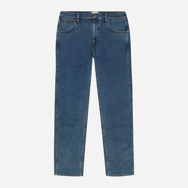 Джинси Regular fit чоловічі Wrangler 112350665 36/32 Сині (5401019858449) - зображення 6