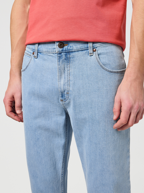 Джинси Regular fit чоловічі Wrangler 112126013 31/32 Блакитні (5400919282057) - зображення 4