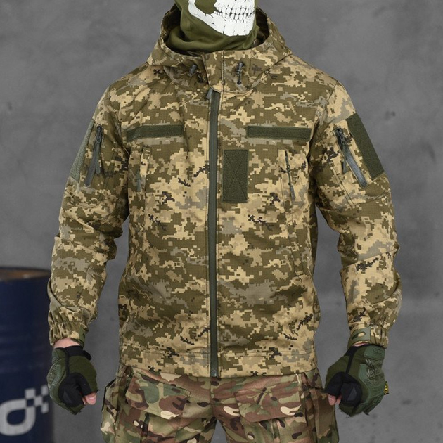Мужская куртка "Mossad" рип-стоп пиксель размер XL - изображение 1