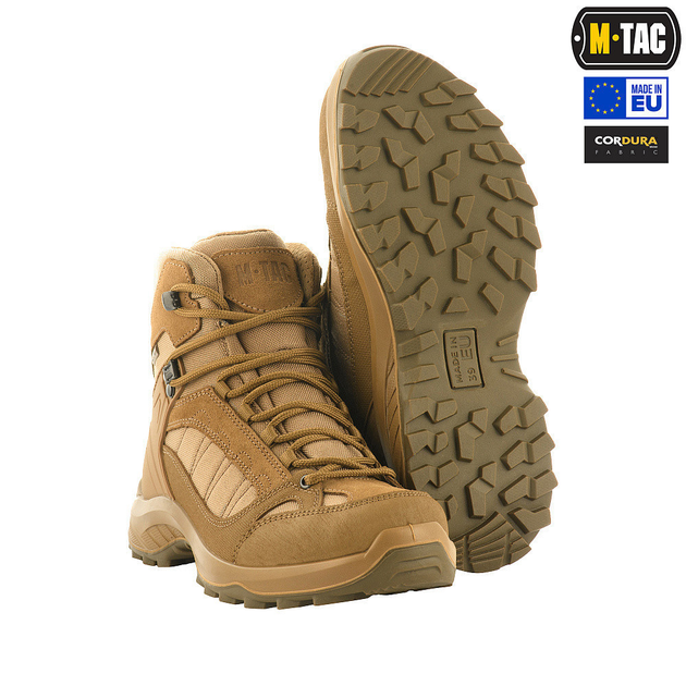 M-tac комплект черевики вологостійкі тактичні шкарпетки вовняні 39 - зображення 2