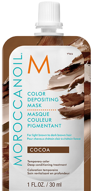 Маска з ефектом кольору Moroccanoil Color Depositing Mask колір Cocoa 30 мл (7290113140738) - зображення 1