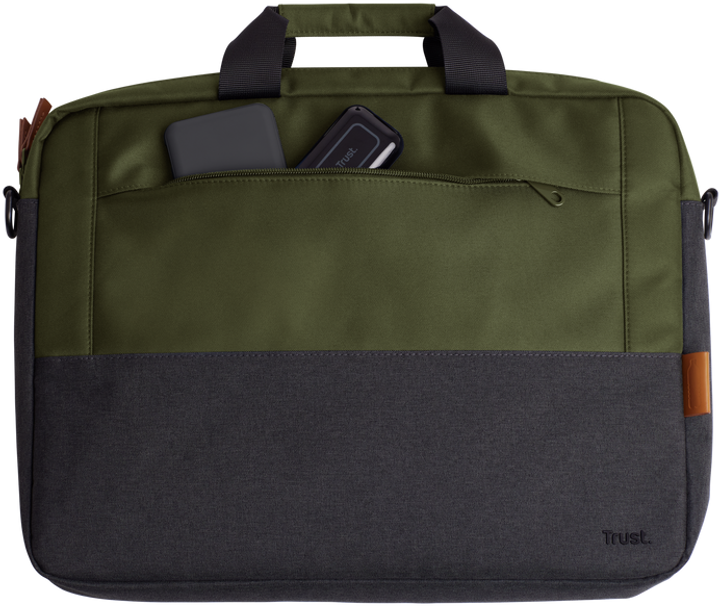 Torba na laptopa TRUST Lisboa 16" Green (TR25245) - obraz 3