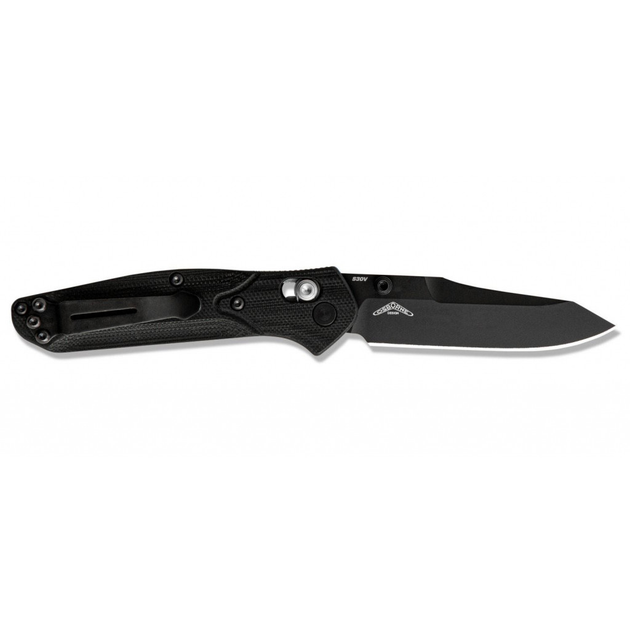 Ніж Benchmade Mini Osborne Reverse Tanto AXS Black (945BK-1) - зображення 2