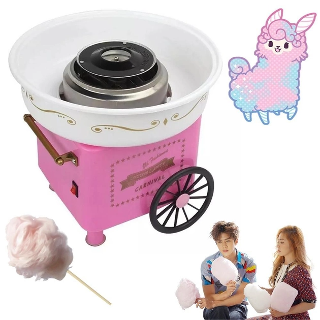 Аппарат для приготовления сахарной ваты Cotton candy maker большой, мини машина (MAG-228) - Фото 4 Аппарат для приготовления сахарной ваты Cotton candy maker большой, мини машина (MAG-228) - изображение 4