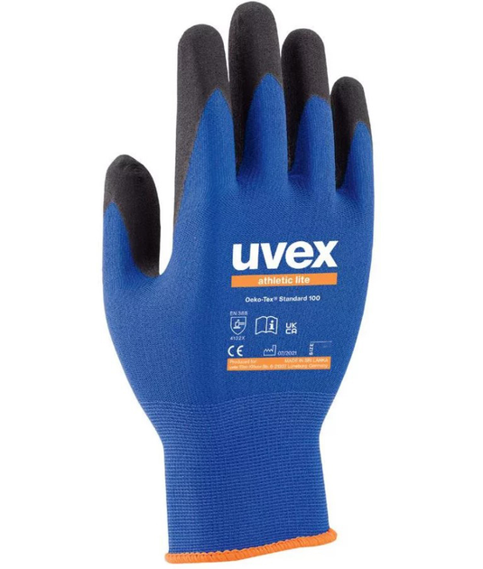 Защитные перчатки Uvex athletic lite HK (XXL/11) с нитриловым покрытием ...