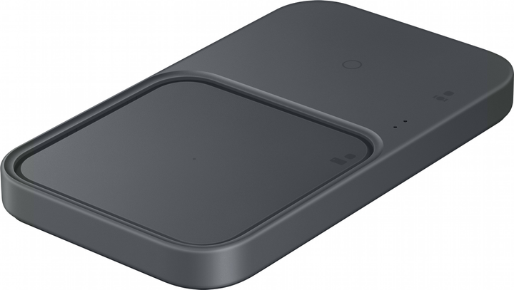 Бездротовий зарядний пристрій Samsung Wireless Charger Duo w/o TA 15 Вт Dark Grey (EP-P5400BBEGEU) - зображення 3