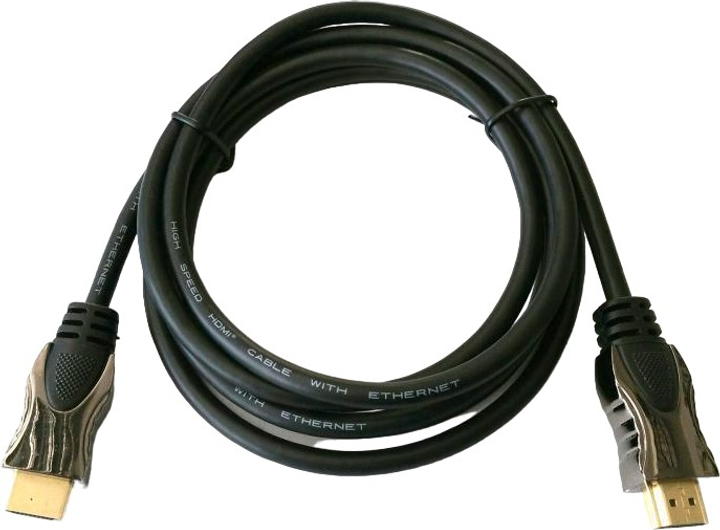 Кабель Reekin HDMI - HDMI Ultra 4K 1 м Black (HDMI-003-1M) - зображення 1