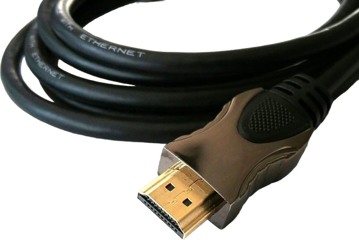 Кабель Reekin HDMI - HDMI Ultra 4K 5 м Black (HDMI-003-5M) - зображення 2