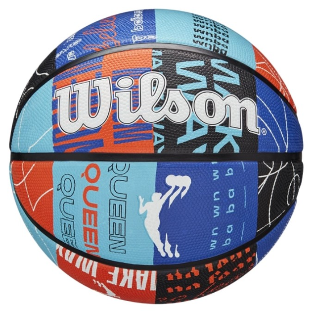 Мяч баскетбольный Wilson WNBA HEIR DNA BSKT Blue/Orange size 6 – фото ...