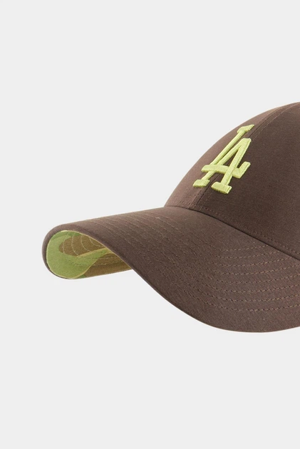 Кепка (mvp) 47 Brand LOS ANGELES DODGERS FROG SKIN B-FRGMU12GWS-BW Коричневий - зображення 3