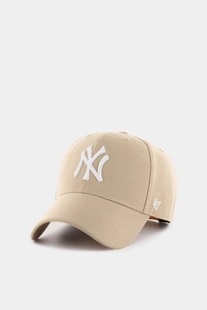 Кепка (mvp) 47 Brand YANKEES, YANKEES B-MVPSP17WBP-KH Бежевий - Фото 1 Кепка (mvp) 47 Brand YANKEES, YANKEES B-MVPSP17WBP-KH Бежевий - изображение 1