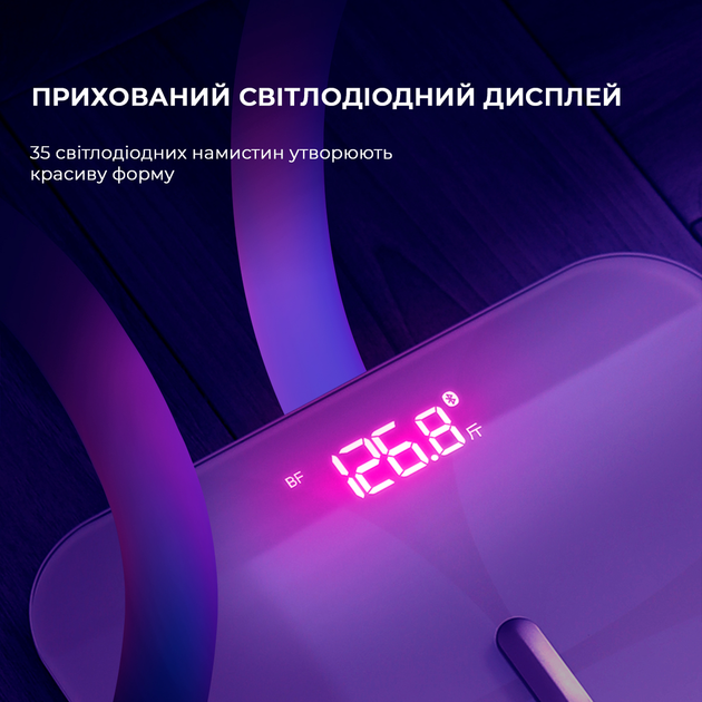 Смарт-весы YUNMAI PRO Smart Scale Black (M1806CH-BK) - изображение 10