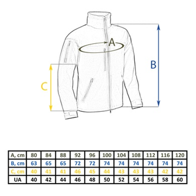 Куртка Vik-Tailor SoftShell з липучками для шевронів ММ-14 піксель ЗСУ 58 - зображення 2