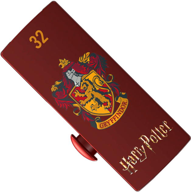 Pendrive Emtec M730 32GB USB 2.0 Harry Potter Gryffindor Red (ECMMD32GM730HP01) - obraz 2