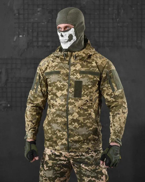 Тактическая мужская куртка рип-стоп весна/лето S пиксель (86775) - изображение 1