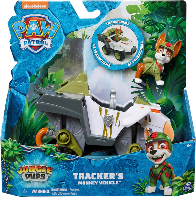 Щенячий патруль в Джунглях автомобиль обезьяна Трекера Paw Patrol ...