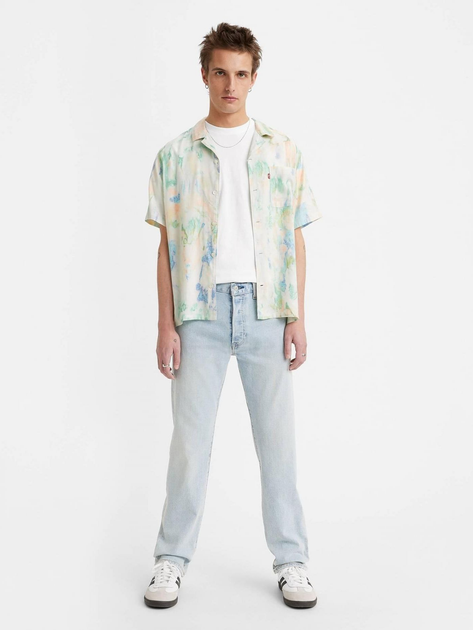 Jeansy regular fit męskie Levi's 501 Original 00501-3421 33-34 Niebieskie (5401128040384) - obraz 5