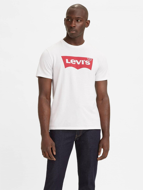Футболка бавовняна чоловіча Levi's Graphic Setin Neck 17783-0140 L Hm Graphic (5415211983557) - зображення 3