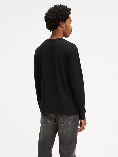 Longsleeve męski Levi's Ls Std Graphic Tee Hm Ls 36015-0013 L Czarny (5400537999023) - obraz 2