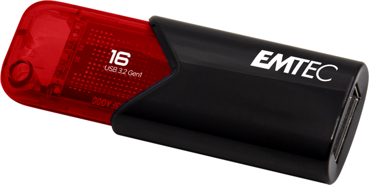 Pendrive Emtec B110 Click Easy 16GB USB 3.2 Red (ECMMD16GB113) - obraz 2