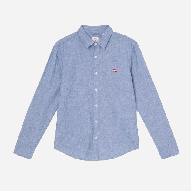 Сорочка літня чоловіча Levi's Ls Battery Hm Shirt Slim 86625-0017 L Navy (5401043516414) - зображення 5