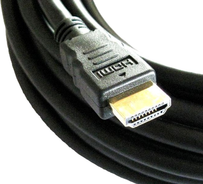 Kabel Reekin HDMI - HDMI Full HD 5 m Black (HDMI-026-5M) - obraz 2