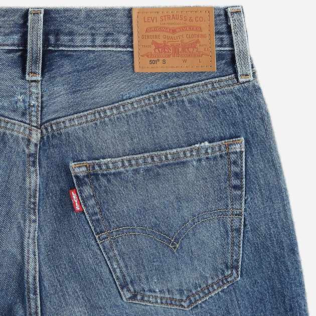 Spodenki damskie jeansowe Levi's 50190S Short A1962-0014 26 Granatowe (5401105996130) - obraz 8