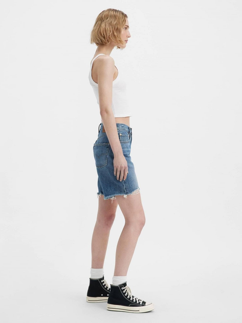 Шорти джинсові жіночі Levi's 50190S Short A1962-0014 27 Сині (5401105957186) - зображення 4