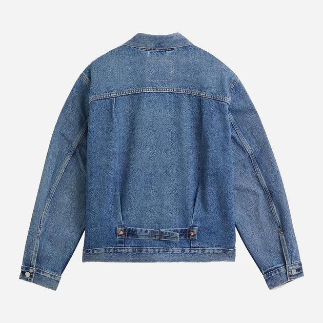 Kurtka jeansowa męska Levi's Type I Trucker A3174-0004 L Granatowa (5401043517251) - obraz 6