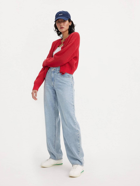 Jeansy rurki damskie Levi's Baggy Dad A3494-0033 27-34 Niebieskie (5401128868636) - obraz 6