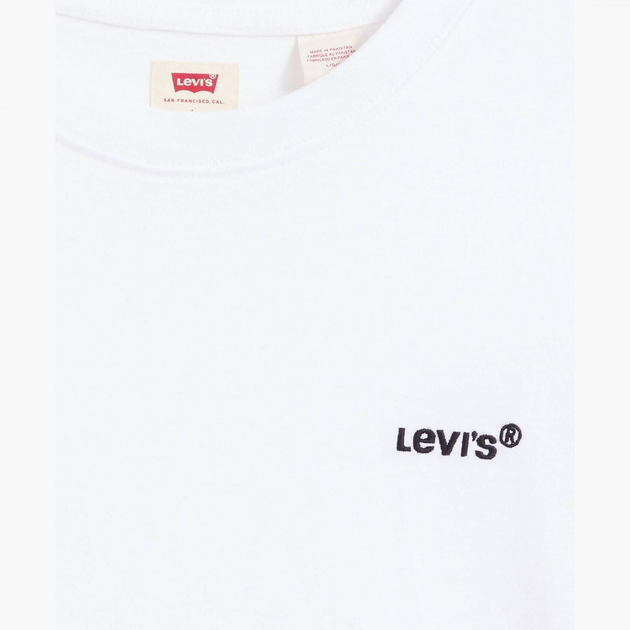 Футболка бавовняна чоловіча Levi's Red Tab Vintage Tee A0637-0000 M White + Je (5400970207976) - зображення 6