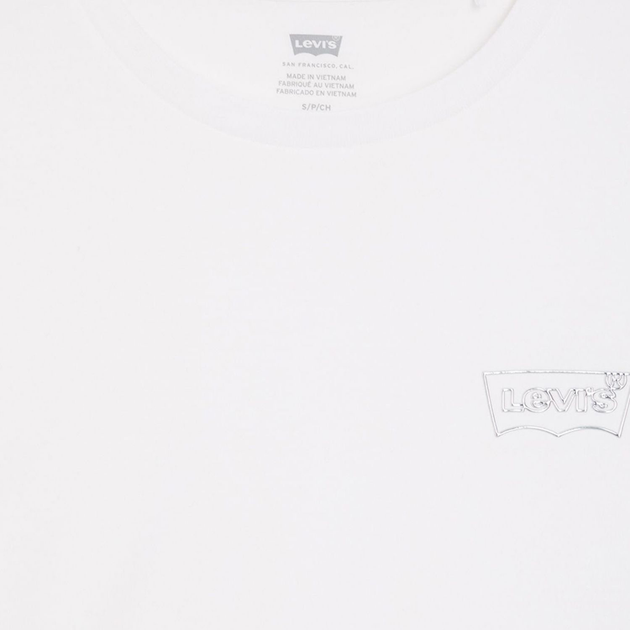 Koszulka damska bawełniana Levi's The Perfect Tee 17369-2434 S Biała (5401128623013) - obraz 5