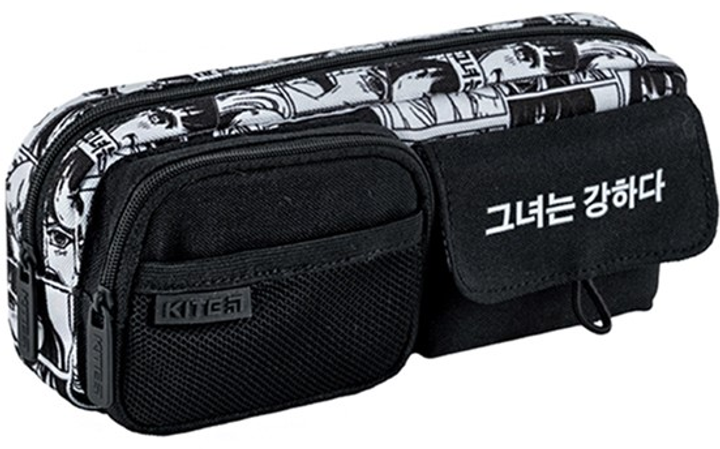 Пенал Kite Anime 8.5x22x3.5 см Черный (K24-2701-6) – фото, отзывы ...