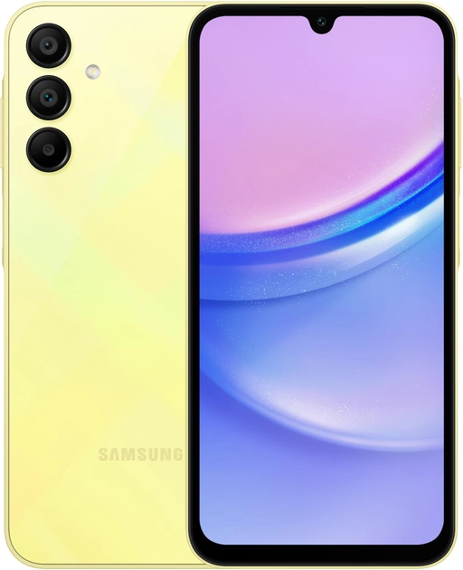 Smartfon Samsung Galaxy A15 4/128GB Yellow (SM-A155FZYDEUE) - obraz 1