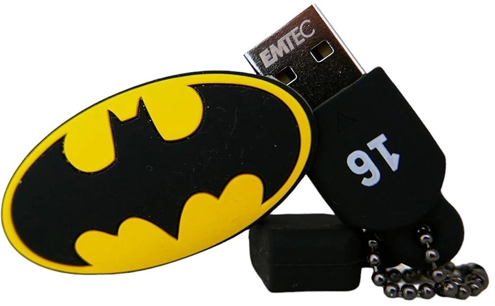 Флеш пам'ять USB Emtec DC Comics Collector Batman 16 GB USB 2.0 (ECMMD16GDCC02) - зображення 1
