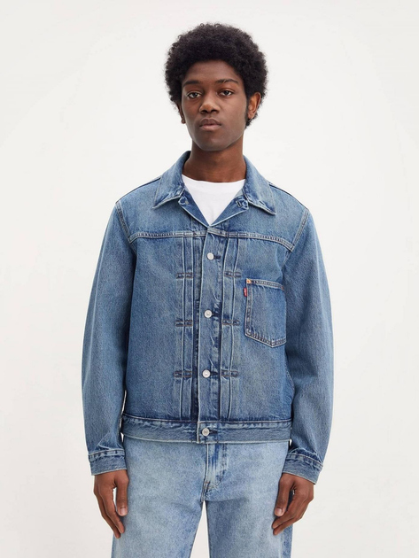Ameri Mouton LAYERED Denim【Mサイズ】 Ameri（アメリ）の「MOUTON LAYERED DENIM JACKET（デニム