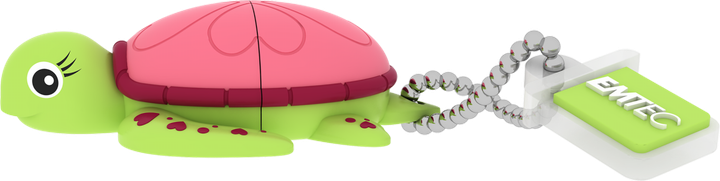 Pendrive Emtec Blister Animalitos (Lady Turtle) 16GB USB 2.0 (ECMMD16GM335) - obraz 4