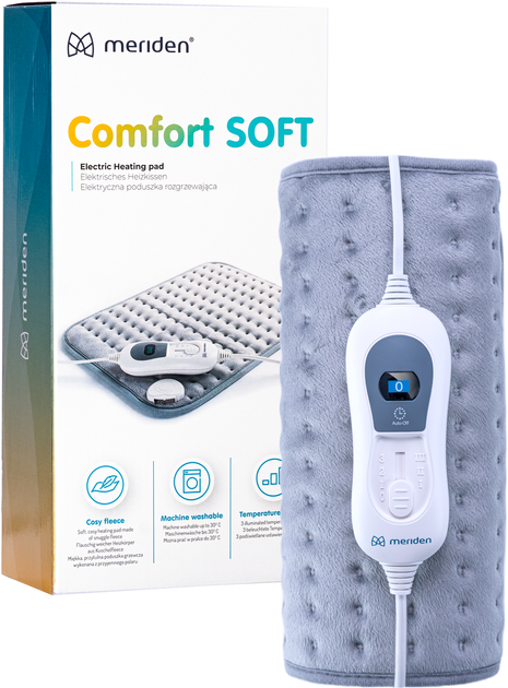 Elektryczna podkładka grzewcza Meriden Comfort Soft MCS-301 (5907222354537) - obraz 1