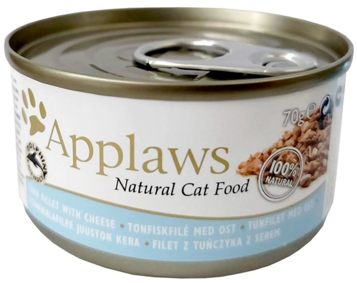 Karma mokra dla kotów Applaws Wet Cat Food Tuna and Cheese 70 g (5060122490061) - obraz 1
