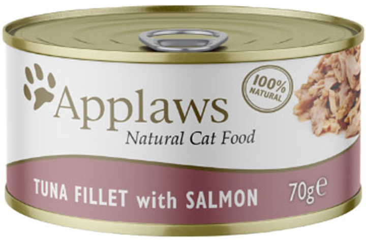 Karma mokra dla kotów Applaws Wet Cat Food Tuna salmon 70 g (5060708561437) - obraz 1