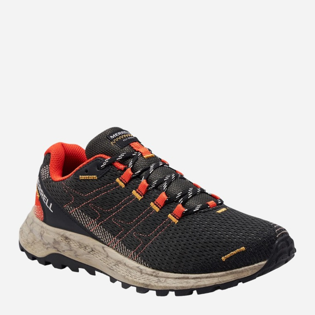 Чоловічі кросівки для бігу Merrell Fly Strike J067377 45 (11US) 29 см Чорний/Помаранчевий (195017999444) - зображення 2