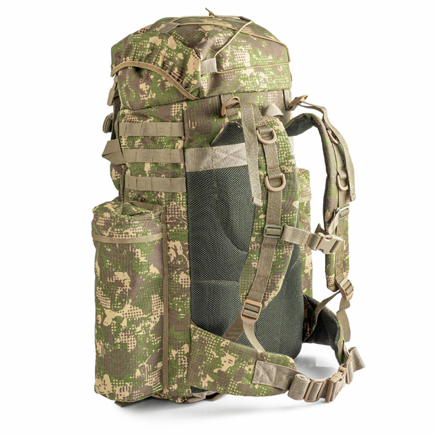 Рюкзак военный 80л тактический рюкзак НГУ кордура цвет хищник - изображение 2