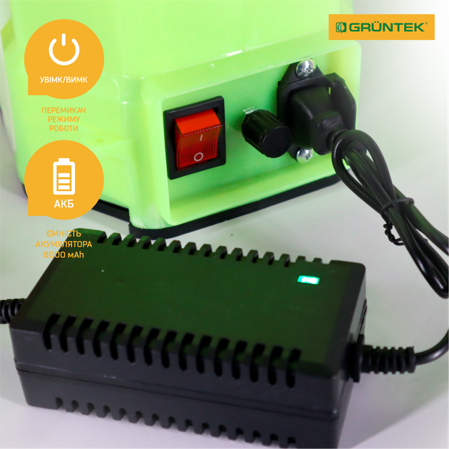 Опрыскиватель аккумуляторный Gruntek BS–12–3BP (296004123) - изображение 5