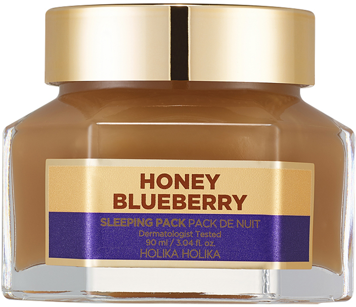 Maska do twarzy Holika Holika Honey Sleeping Pack całonocna z miodem i jagodami 90 ml (8806334388119) - obraz 1